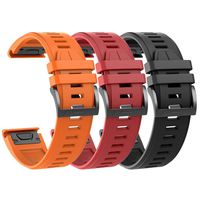 MCXGL Quick Fit Sport Silicone Watch Bands Compatible with Garmin Fenix 5/Fenix 5 Plus/Forerunner 935/Approach S60/Quatix 5