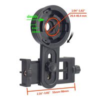 Universal Smartphone Binocular Adaptor Mount Connector Monocular Spotting Scope Telescope Microscope Cell Mobile Phone Different Size Eyepiece