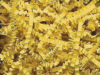Citron Crinkle Cut Paper Shred 10 lb Box ~ Spring-fill Shred - WRAPS-ZF10CT