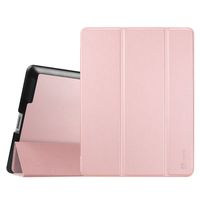 Fintie iPad 2/3/4 Case - Lightweight Slim Tri-Fold Smart Stand Cover Protector Supports Auto Wake/Sleep for iPad 4th Generation with Retina Display, iPad 3 & iPad 2 - Rose Gold