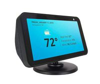 ELPHA Stand for Echo Show 5, Adjustable Stand Magnetic Mount Accessories,360 Degree Swivel, Tilt Function, Anti-Slip Base,2019 Release, Black