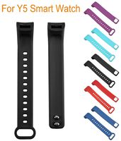 Vertily Y5 Smart Bracelet Silicone Strap Replacement Ventilate Sport Soft Wristband Wrist Strap for Y5 Smart Watch Watches Accessories Ventilate Sport Soft Wristband