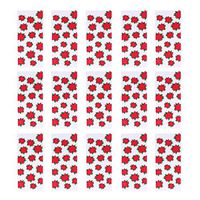 Toyvian 100pcs Christmas Cellophane Bags Holiday Favor Treat Gift Goodie Cello Bags For Party Candy Cookies