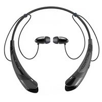Bluetooth Earphone Headphones,V4.1 Stereo Noise Cancelling Wireless Headset, Sport Neckband Style Magnetic Earbuds with Mic for iPhone Series and Android Phones (Black2)
