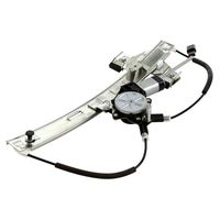 MILLION PARTS Rear Right Side Power Window Regulator with Motor fit for 2004 2005 2006 2007 2008 Pontiac Grand Prix Sedan 4-Door