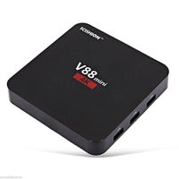 V88 Smart Android 6.0 TV Box RK3229 Quad Core UHD 4K 2G / 8G Mini PC WiFi H.265 Media Player