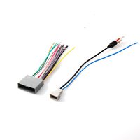 RED WOLF Car Stereo Radio Wiring Harness & Antenna Adapter Connect to Aftermarket Head Unit CD Player for Honda/Civic/CRV/Pilot/Fit/Odyssey 2006-2011