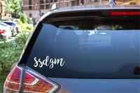 FANGJIE SSDGM Decal Sticker Car Decal Car Sticker Laptop Decal Laptop Sticker Wall Decal Vinyl 275
