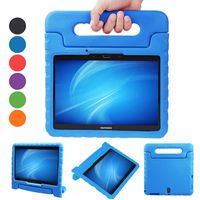 Kids Case for Samsung Galaxy Tab S 10.5-inch Shockproof Lightweight Adjustable Portable Drop Protection EVA Tablet Shell Cover, Case for Samsung Galaxy Tab S 10.5"(SM-T800/SM-T805)-Purple (Blue)