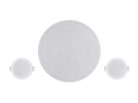 Monoprice Ceiling Speaker 2.1 System 8-inch Subwoofer 3-inch Satellites (3 Pieces) - Aria Series