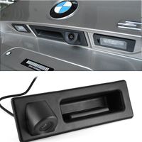 Tailgaters Black Tailgate Backup Reverse Handle with Camera for BMW X1 X3 X4 X5 F30 F31 F34 F07 F10 F11 F25 F26 E84,530I/536Li/335i/328i/335i/320i/330i/X1/520Li (B= 164x48mm)