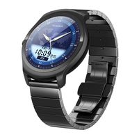 Ticwatch 2 Classic 42mm Stainless Steel Smartwatch - Onyx - Mobvoi Voice Contral Ticwear OS Compatible with Android and iOS,Personal Assistant on Your Wrist.