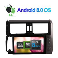 Flynavigo 8 Inch Android 8.0 Octa Core Car Radio Stereo with DVD Player GPS Navigation for Toyota Prado/Prado 150 2010-2013 Support RDS/AM/FM/WIFI/3G/AV output/Bluetooth/1080P Video