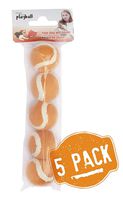 Felix & Fido 5 Pack Extra Balls for thePlayball! Automatic Ball Launcher for Small Dogs, 5 Small Durable Tennis Balls Included, for Indoor and Outdoor Play.for Small Dogs ONLY. (5 Pack)
