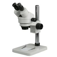 7X-45X Stereo Binocular Microscope with 14" Pillar Stand