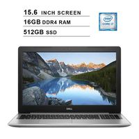 2019 DELL Inspiron 15 5000 15.6 Inch FHD Laptop (8th Gen Intel Quad Core i7-8550U up to 4.0GHz, 16GB DDR4 RAM, 512GB SSD, Intel UHD Graphics 620, Bluetooth, WiFi, Win 10) (Renewed)