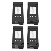 Uqiangbao 4Pcs E58 WiFi FPV Rc Quadcopter Components 3.7 V 500 Mah Lipo Battery Replacement for FPV Racing Racer Accs Camera Drone