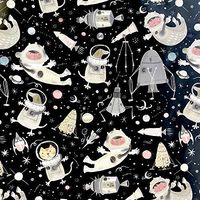 Jillson & Roberts Gift Wrap, Orbit (8 Rolls 5ft x 30in)