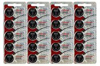 20 Pcs Maxell CR 2032 3v Batteries