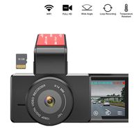 Dash Cam Dashboard Camera Recorder for Cars 16GB Micro SD Card Included, FHD 1080P, 3" LCD ,170° Wide Angle Lens, Loop Recording, G-Sensor, Parking Monitor, Night Vision, OBD Port