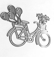 Potelin DIY Photo Album Card Making Tool Yizhi Carbon Steel Tool Bicycle Scrapbook Cutting Dies Superiorâ€'Quality and Creative