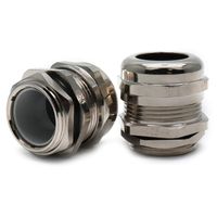 Yootop M25 Stainless Steel Cable Gland Connectors Pack of 2