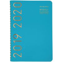 2019-2020 Academic Planner, AT-A-GLANCE Weekly Appointment Book, 5" x 8", Small, Contemporary, Teal (70101X4220)
