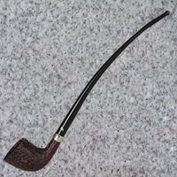 Peterson Pipe: Churchwarden D6 Rusticated Fishtail