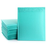 UCGOU 8.5x12 Inch Teal Bubble Mailers Padded Envelopes Self Seal Mailing Envelopes Pack of 25