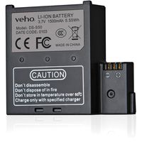 Veho VCC-A034-SB Spare Battery for MUVI K Series Video Camera (Black)