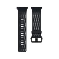 Fitbit Ionic Perforated Leather Accessory Band, Midnight Blue, Small