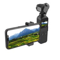 Vacally Handheld Holder Bracket for DJI OSMO POCKET Accessories Smartphone Holder Mount Bracket for DJI OSMO Pocket Gimbal