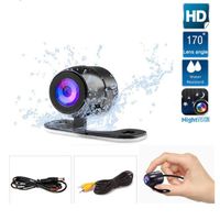 Halffle Car Rear View Camera, Mini Backup Camera for Car Waterproof HD Car Rear View Camera Parking Backup Monitor Vehicle Backup Cameras