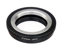 Fotasy Adjustable Leica M39 Lens to Fuji X Adapter, 39mm Lens to X Mount Adapter Compatible with Fujifilm X-Pro1 X-Pro2 X-E1 X-E2 X-E3 X-A5 X-M1 X-T1 X-T2 X-T3 X-T10 X-T20 X-T30 X-T100 X-H1