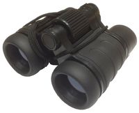 4x Mini Black Binoculars with Blue Coated Lenses : ( Pack of 6 Pcs )