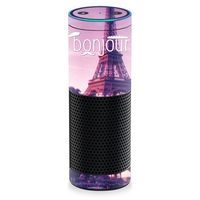 MightySkins Skin Compatible with Amazon Echo - Bonjour | Protective, Durable, and Unique Vinyl Decal wrap Cover | Easy to Apply, Remove, and Change Styles | Made in The USA