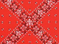 RED BANDANA Tissue Paper240~20"x30" Sheets Tissue Prints (1 unit, 240 pack per unit.)