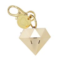 Personal Safety Alarm for Women - Ahh!-larm! Self-Defense Personal Panic 115 Decibel Alarm Keychain for Women with LED Safety Light and Clip, Gold Gemstone