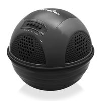 Aqua Blast Bluetooth Floating Pool Speaker System with Built-in Rechargeable Battery and Wireless Music Streaming (Black Color)