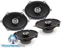 2 Sets of Focal R-570C 5x7 120W RMS 2-Way Auditor Series Coaxial Speakers
