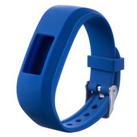 HYWRDYB Colorful Replacement Bands for Garmin Vivofit JR/Vivofit 3,Soft Silicone Straps Wristbands for Kids with Secure Watch Buckle(fits 5.0~7.05 inch Wrists) (Darkblue)