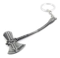 Tugend-Ära Latest Collecton Silver Infinity War Axe Car Keychain