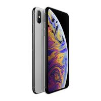 Apple iPhone XS, 64GB, Silver - Fully Unlocked (Renewed)