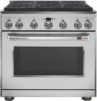 GE CGY366P2MS1 Caf0233 6.2 Cu. Ft. Stainless 6 Burner Professional Gas Range