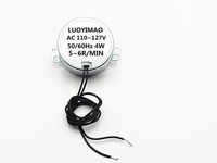 Turntable Synchronous Synchron Motor 50/60Hz AC 100~127V CCW/CW 4W (5-6RPM)