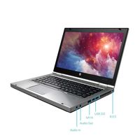 Refurbished HP EliteBook 8470p I5 3320M 2.6GHZ 4GB 128GB SSD Windows 7 business notebook