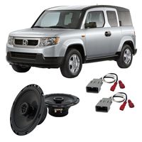 Compatible with Honda Element 2003-2011 Front Door Factory Replacement Harmony HA-R65 Speakers New