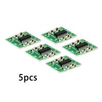 Ardess Digital USB Power Dual Channel DC 5V Stereo Amp Audio Amplifier Board Class D 23W Module for Boomboxes, Robots, Radios, Bookshelf Speakers,Raspberry Pi Arcade Projects,DIY(5 Pcs)