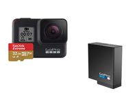 GoPro Hero 7 Black with 32GB SD Card and Rechargeable Battery