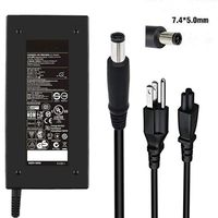 New Slim 19.5V 7.7A 150W Power Supply Connector 7.45.0mm AC Laptop Adapter Charger Compatible HP ZBook 15 697317-001 HSTNN-CA27 646212-001 HP Elitebook 8560w 8760w 8300 8200 8000